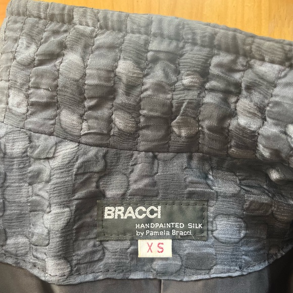 Bracci Handpainted Silk Coat - Picture 3 of 5